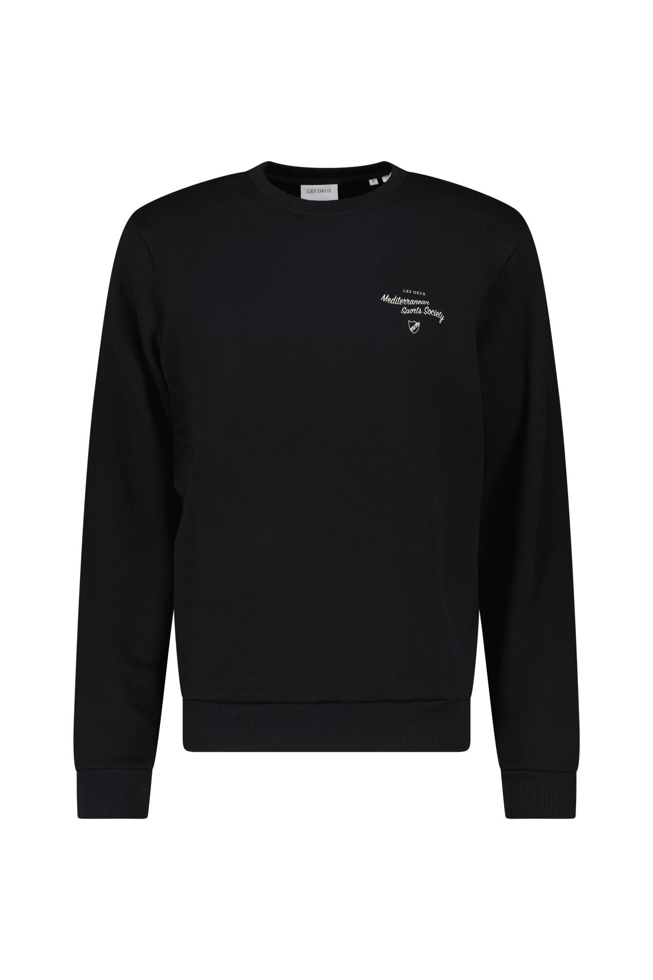 Sweatshirt aus Baumwolle - 100100 Black - Schwarz
