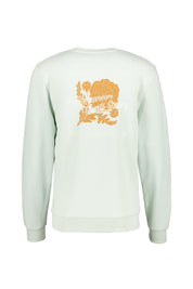 Sweatshirt aus Baumwolle - 570570 Smoke Green - Grün