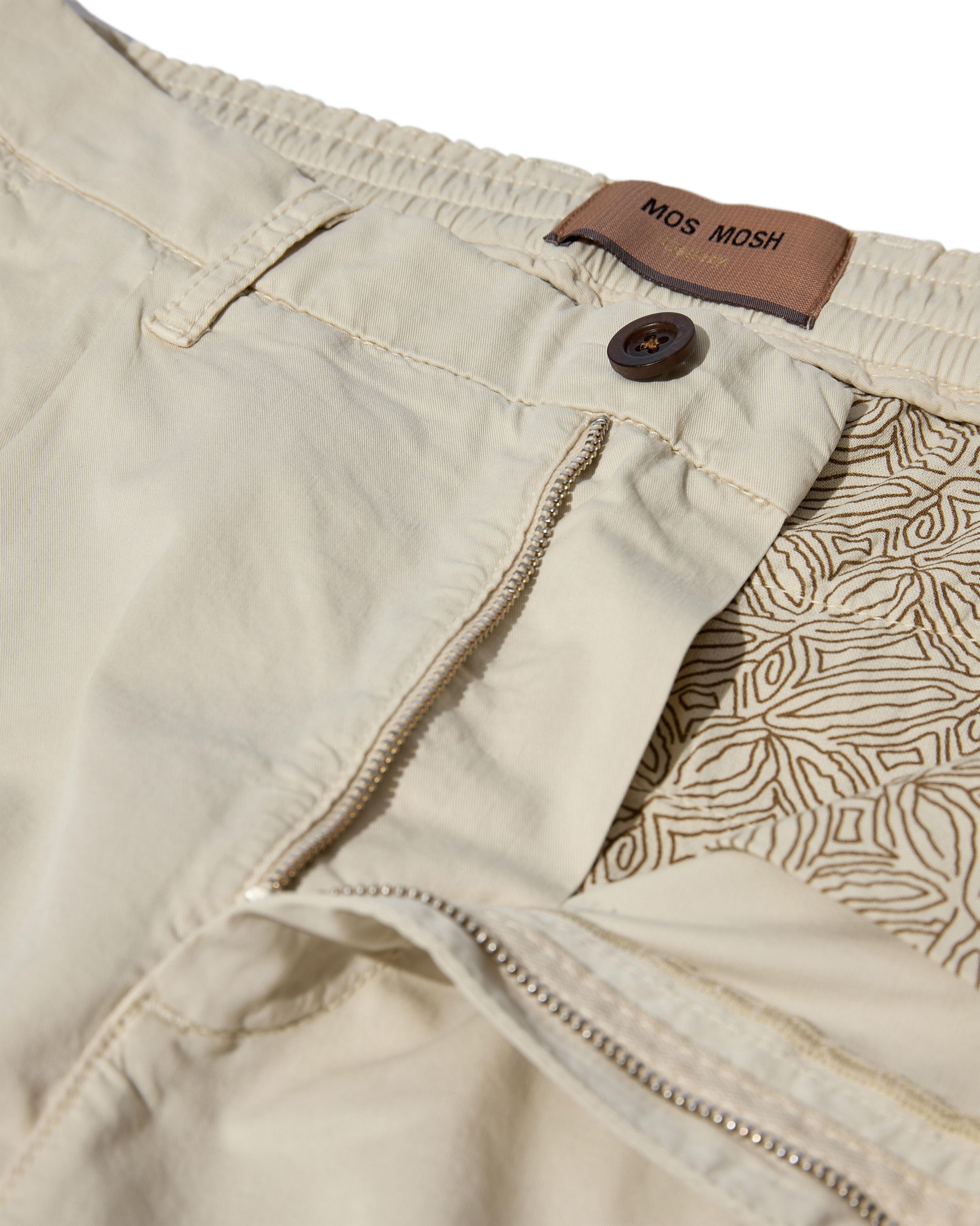 Chinohose JONES DARWIN Regular Fit - 171 Warm Kit - Creme