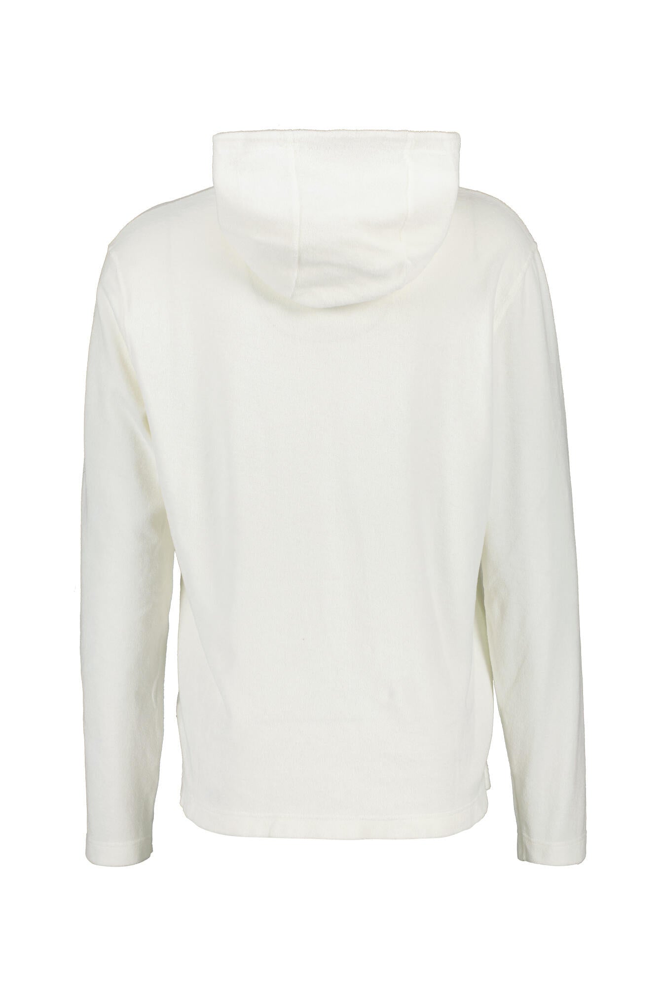 Sweathoodie aus Frottee - Ivory - Weiß