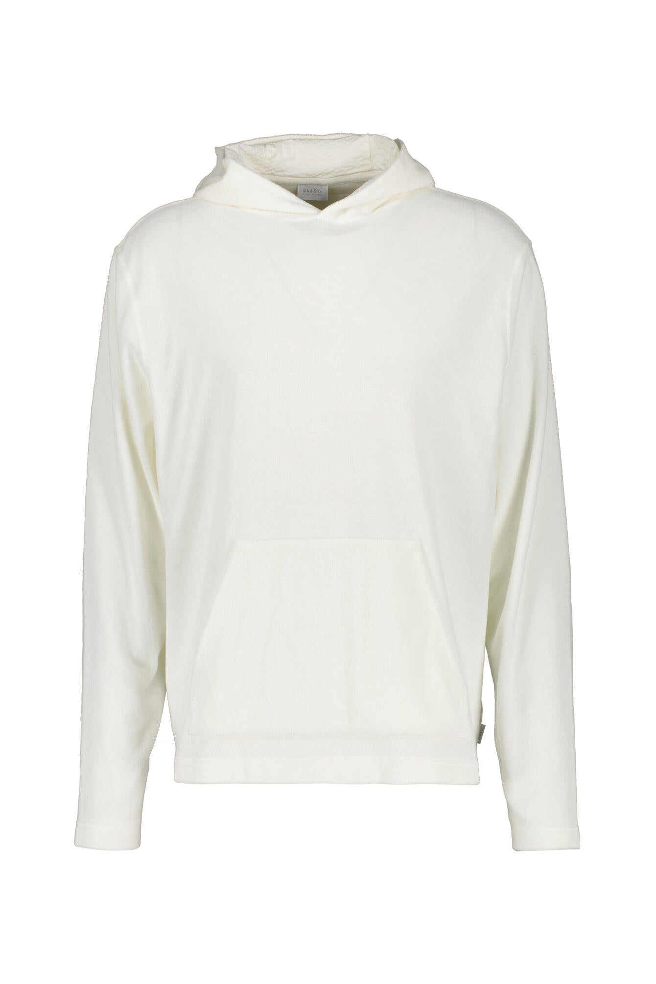 Sweathoodie aus Frottee - Ivory - Weiß