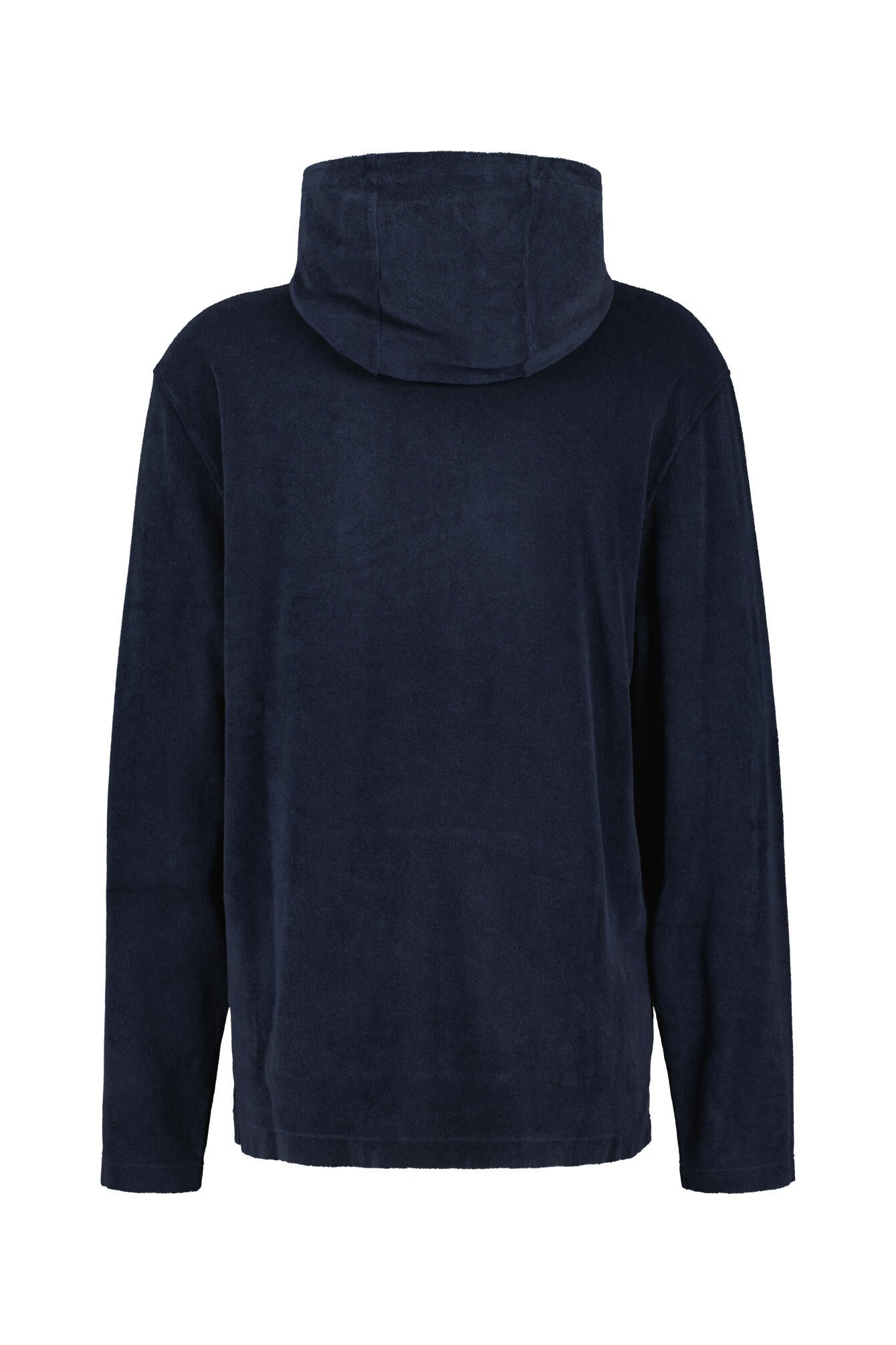 Sweathoodie aus Frottee - Navy - Blau