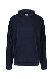 Sweathoodie aus Frottee - Navy - Blau