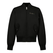 Bomberjacke GANIA mit Stehkragen - 01 Black - Schwarz