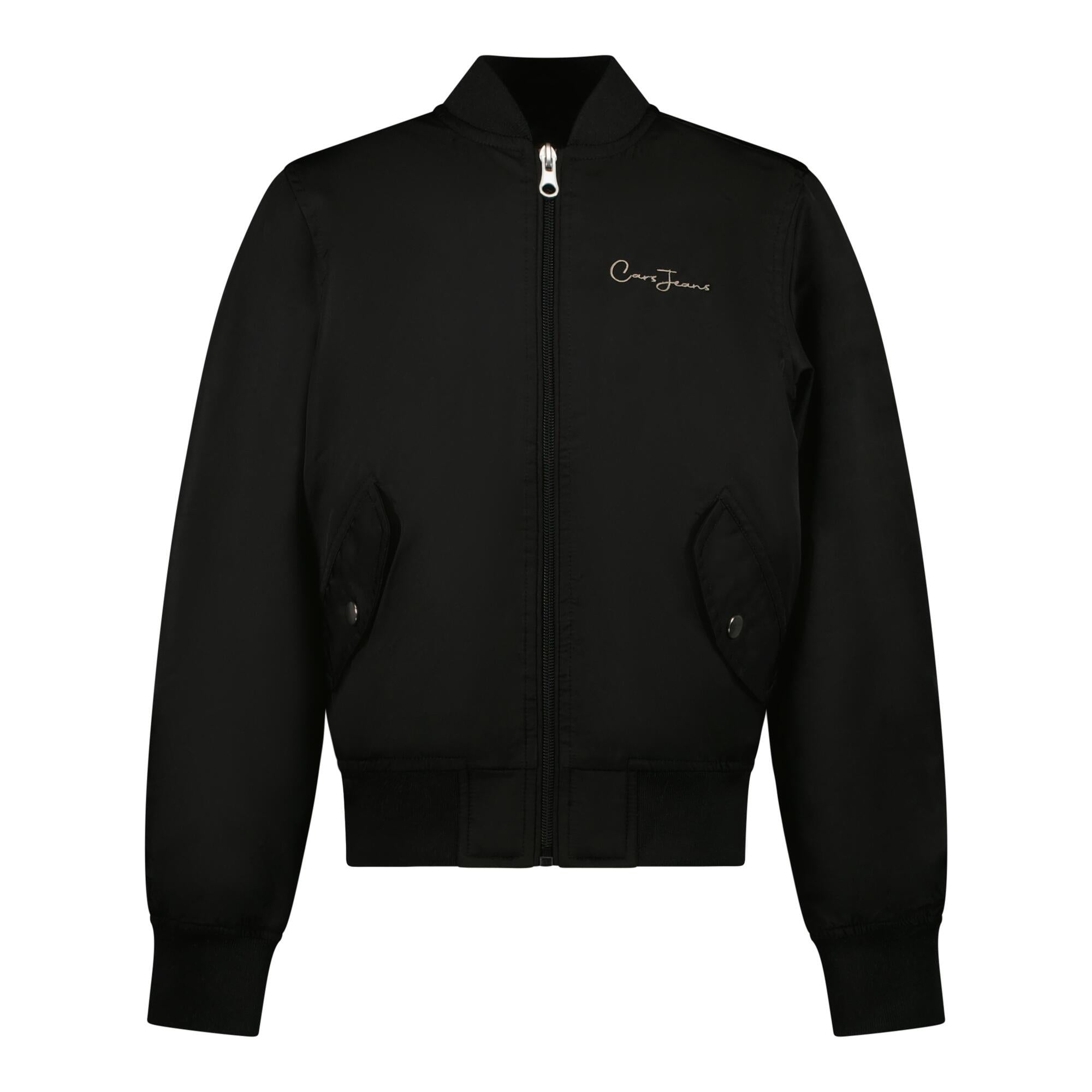 Bomberjacke GANIA mit Stehkragen - 01 Black - Schwarz