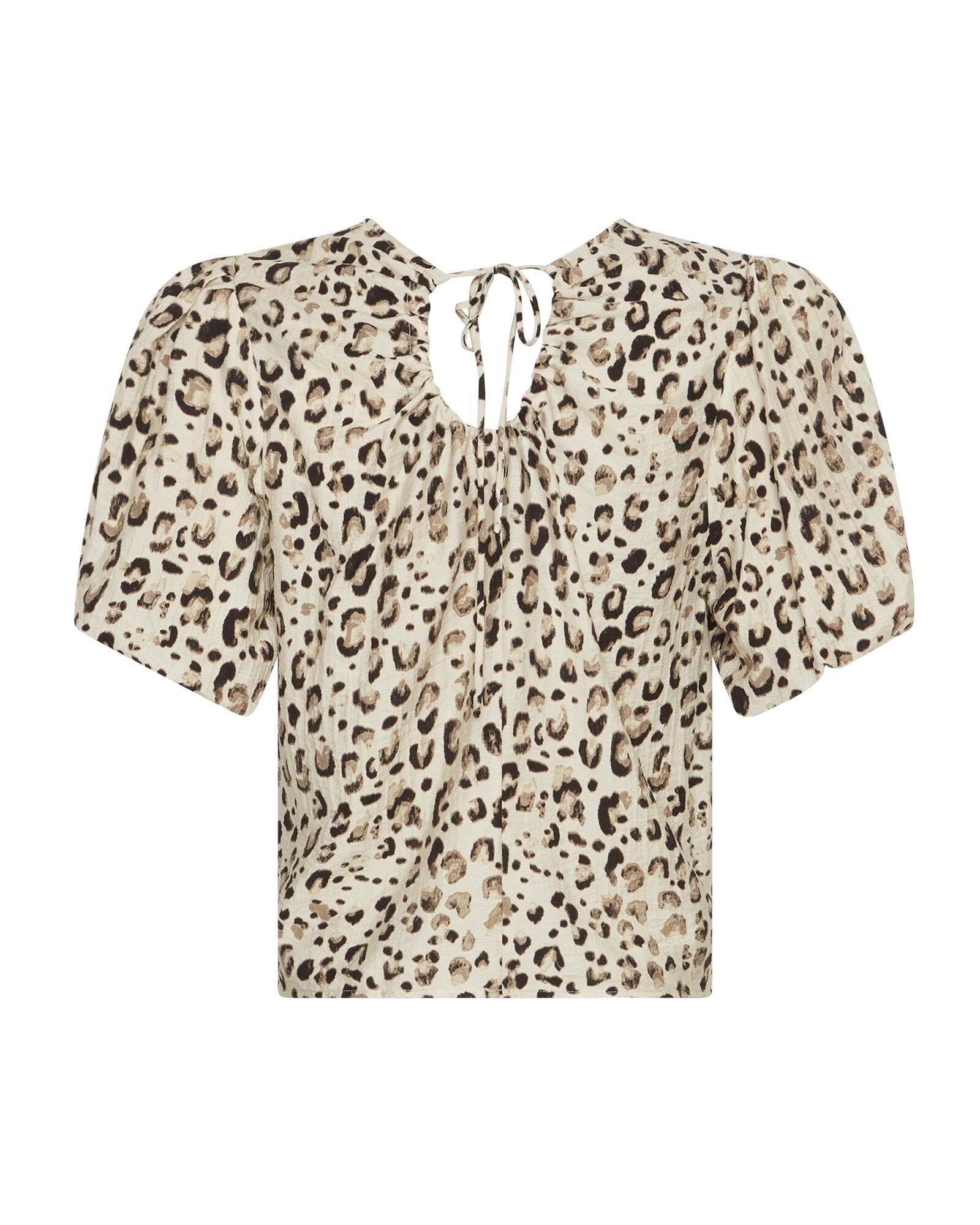 Schlupfbluse aus Viskosemix - Oatmeal - Beige