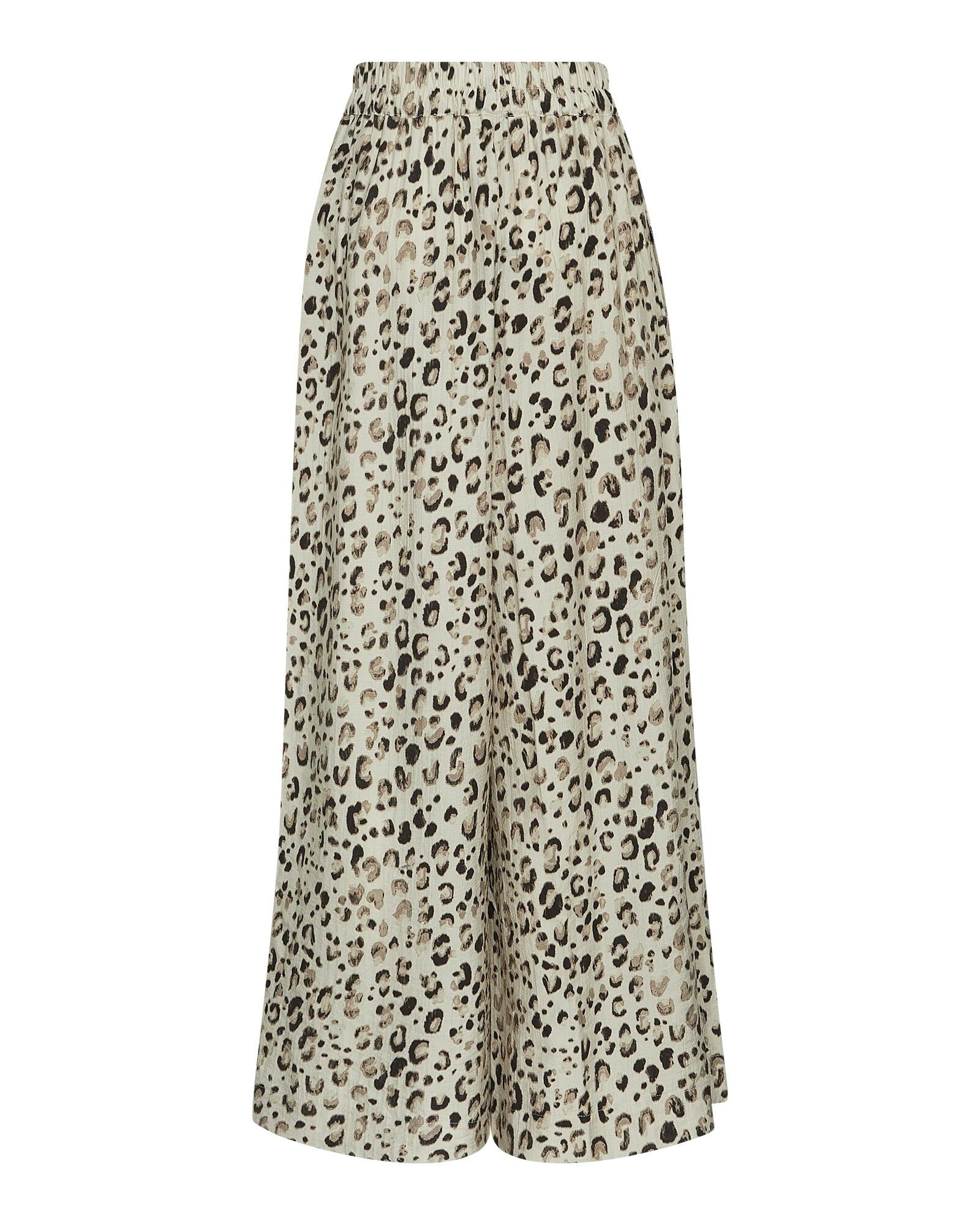 Stoffhose ALYONA VLORA Wide Leg - Oatmeal - Beige