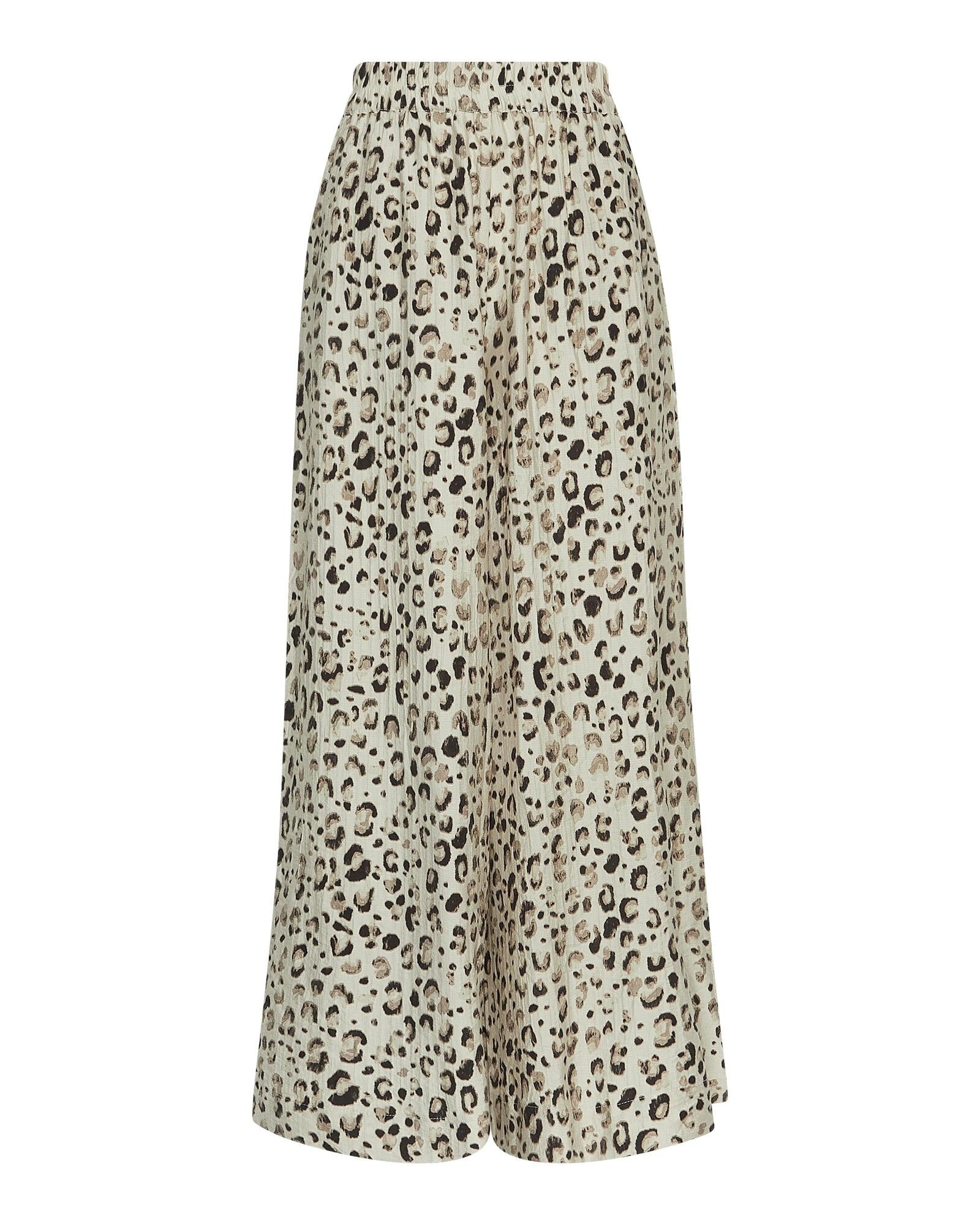 Stoffhose ALYONA VLORA Wide Leg - Oatmeal - Beige