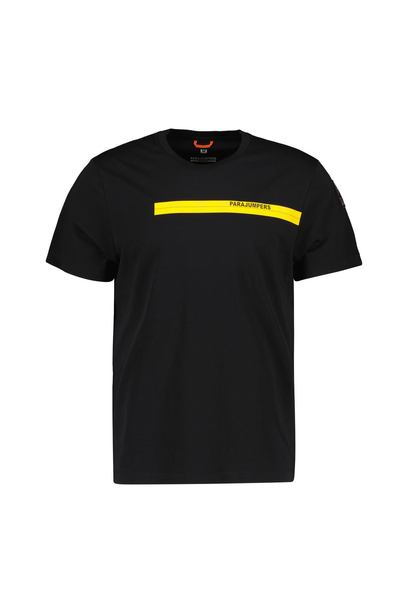 T-Shirt TAPE TEE aus Baumwolle - 0541 Black - Schwarz