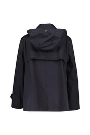 Trenchcoat mit abnehmbarer Kapuze - 9200 Blue Navy - Blau