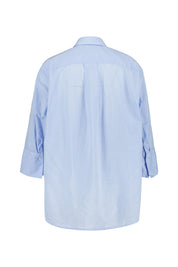 Bluse aus Baumwolle - 110 - Blau