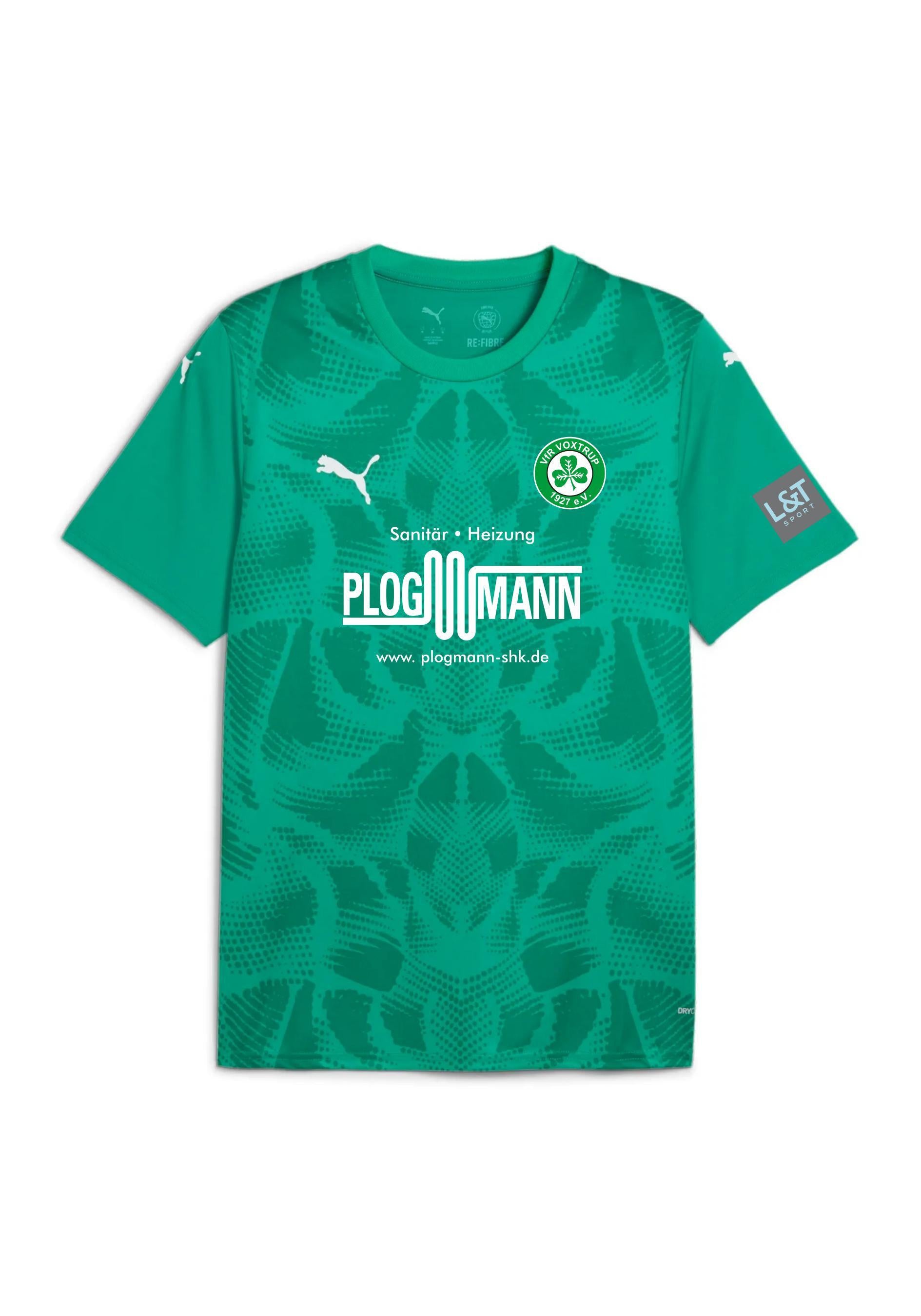 Herren VFR Voxtrup Fantrikot - 005-Sport Green-PUMA White - Grün