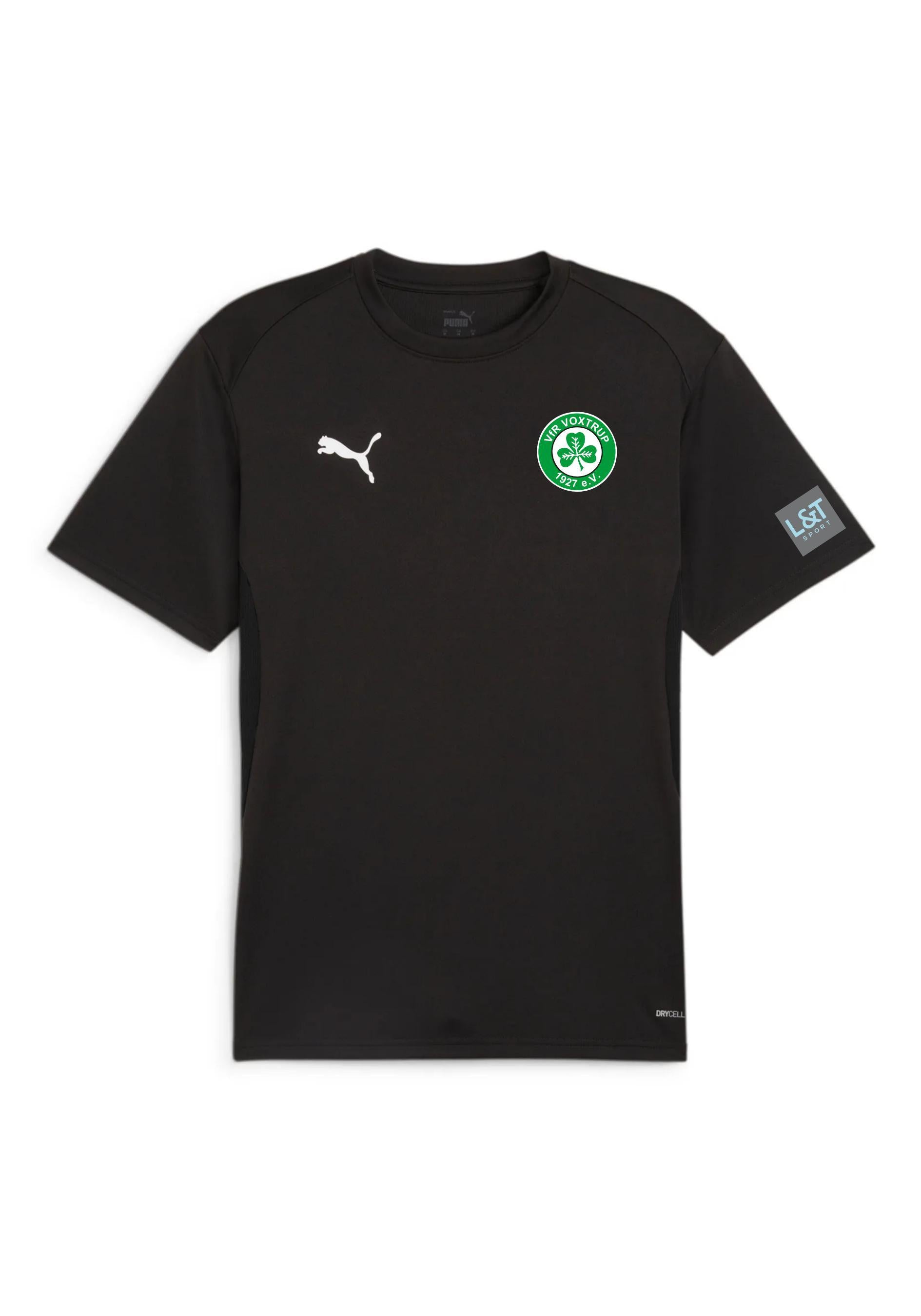 Damen VFR Voxtrup Trainingsshirt - 003-PUMA BLACK-PUMA WHITE-FLAT - Schwarz