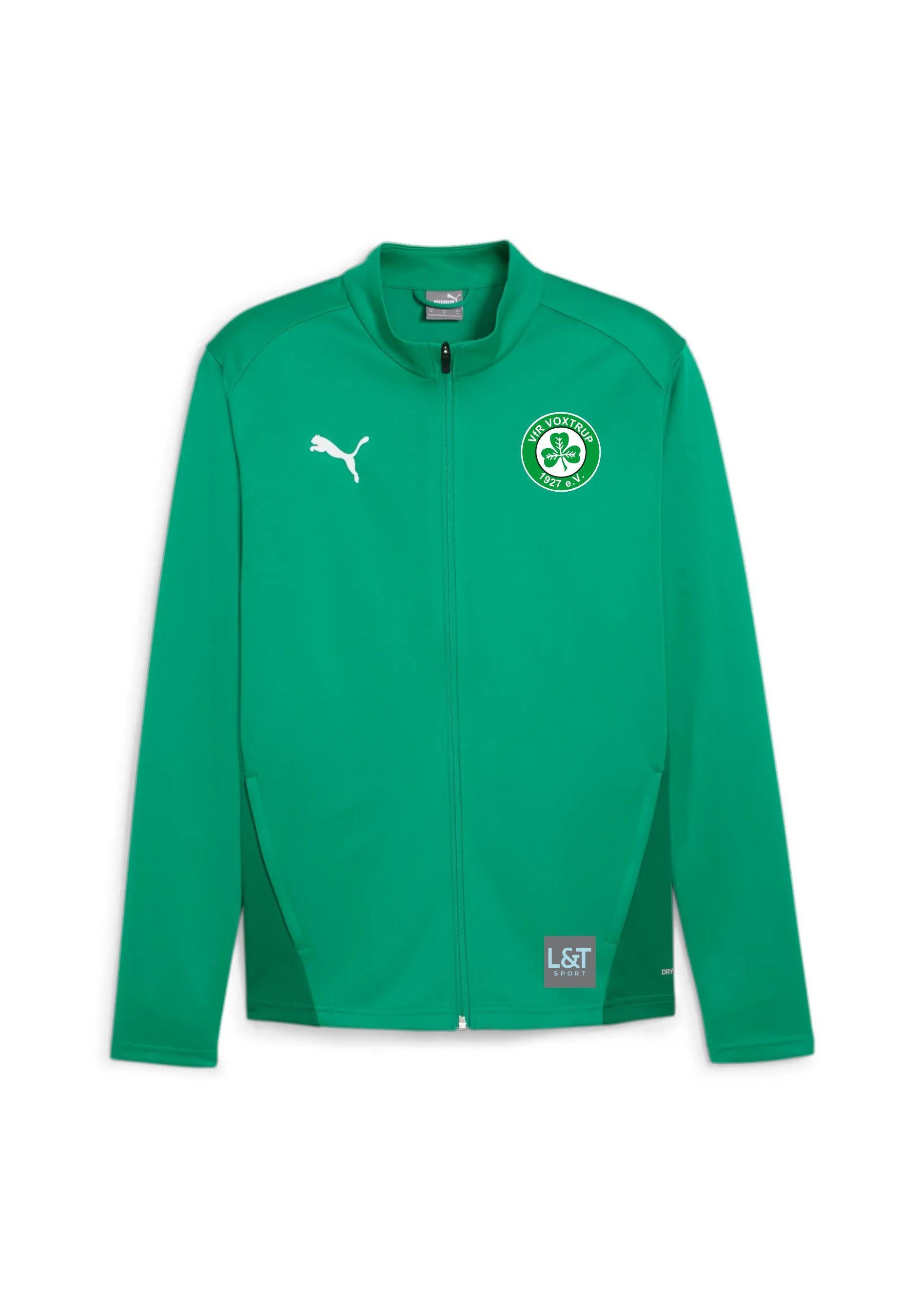 Damen VFR Voxtrup Trainingsjacke - 005-Sport Green-PUMA White-Pow - Grün
