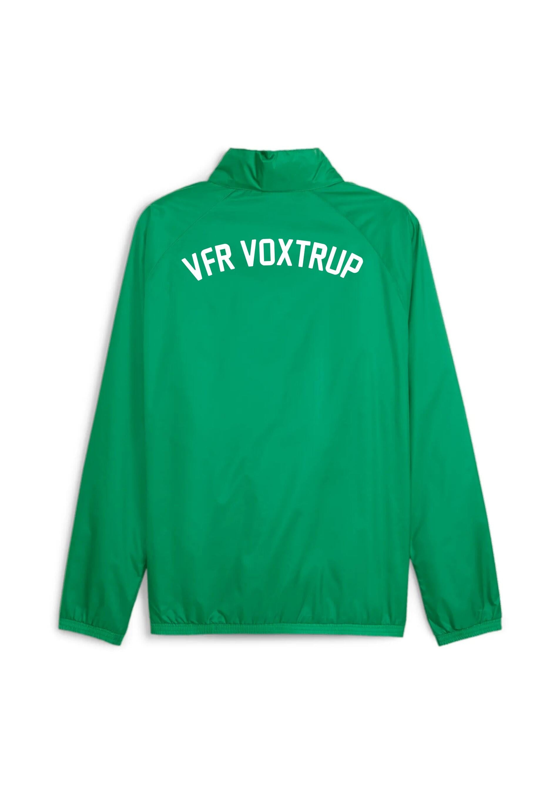 Kinder VFR Voxtrup Regenjacke - 005-Sport Green-PUMA White - Grün