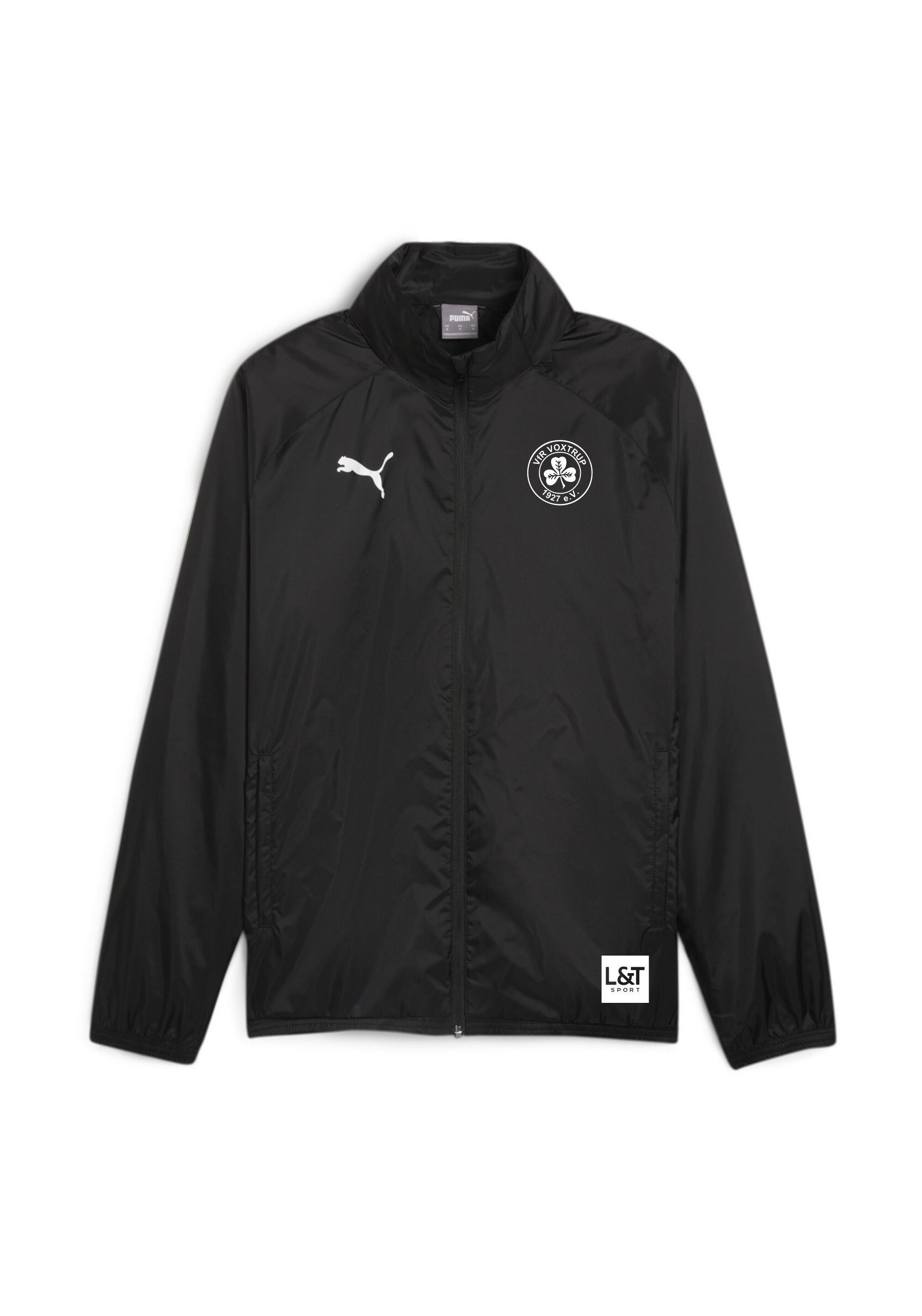 Herren VFR Voxtrup Regenjacke - 003-PUMA Black-PUMA White - Schwarz