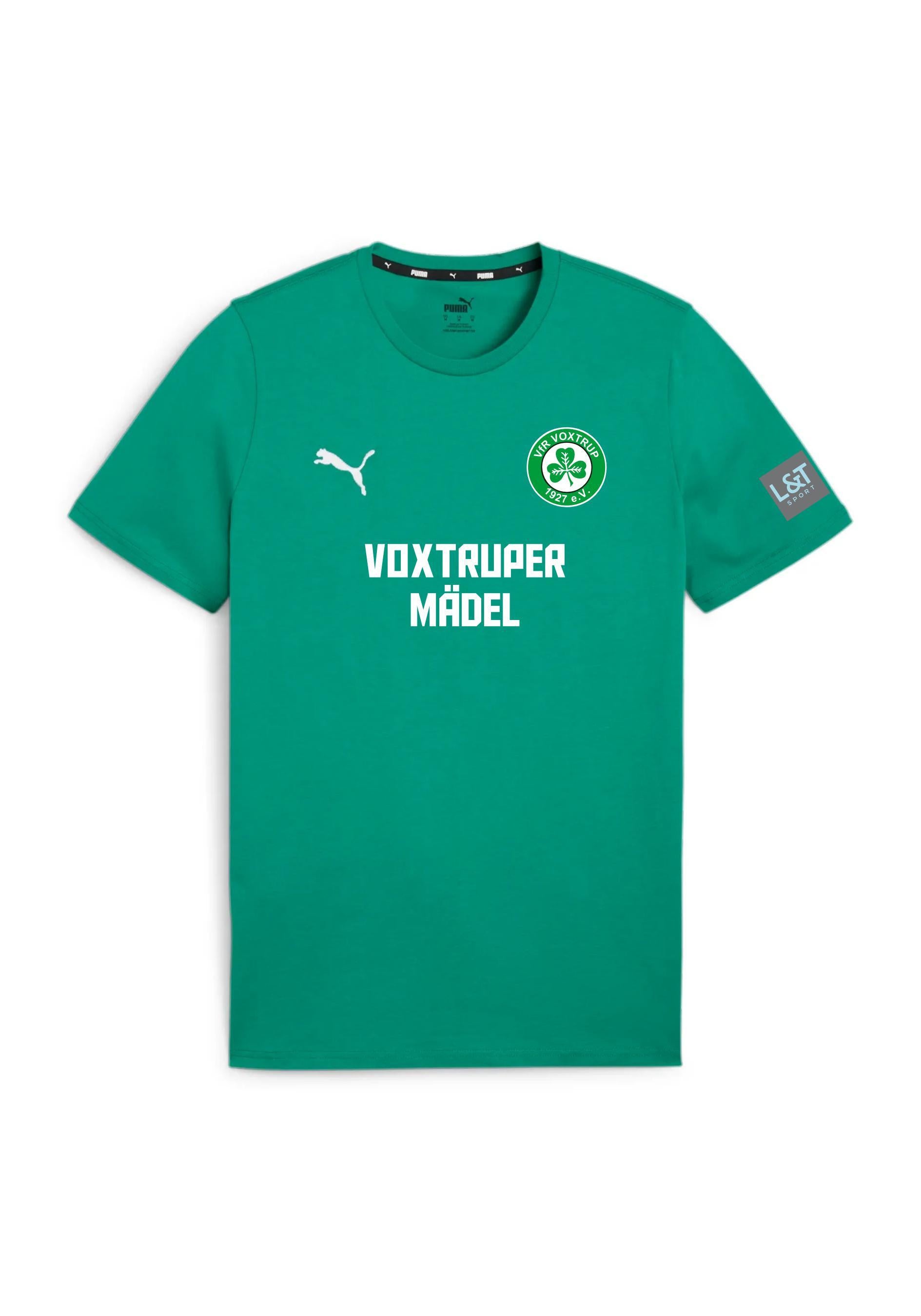 Damen VFR Voxtrup Fanshirt Voxtrup - 005-SPORT GREEN-PUMA WHITE - Grün
