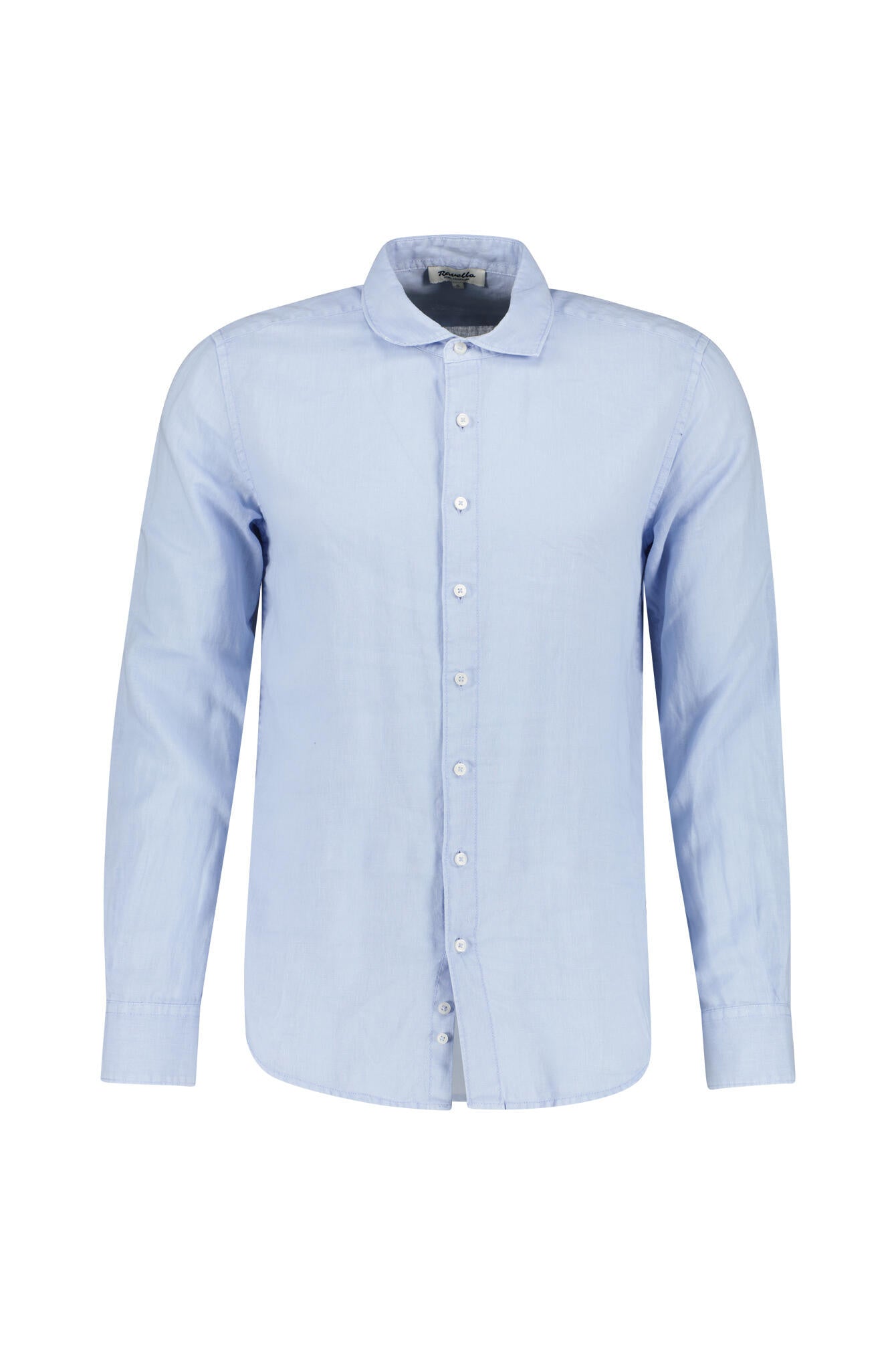 Leinenhemd Slim Fit - Sky - Blau
