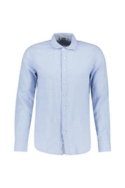 Leinenhemd Slim Fit - Sky - Blau
