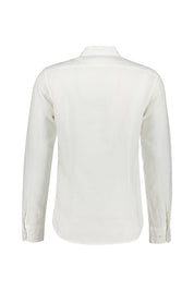 Leinenhemd Slim Fit - White - Weiß
