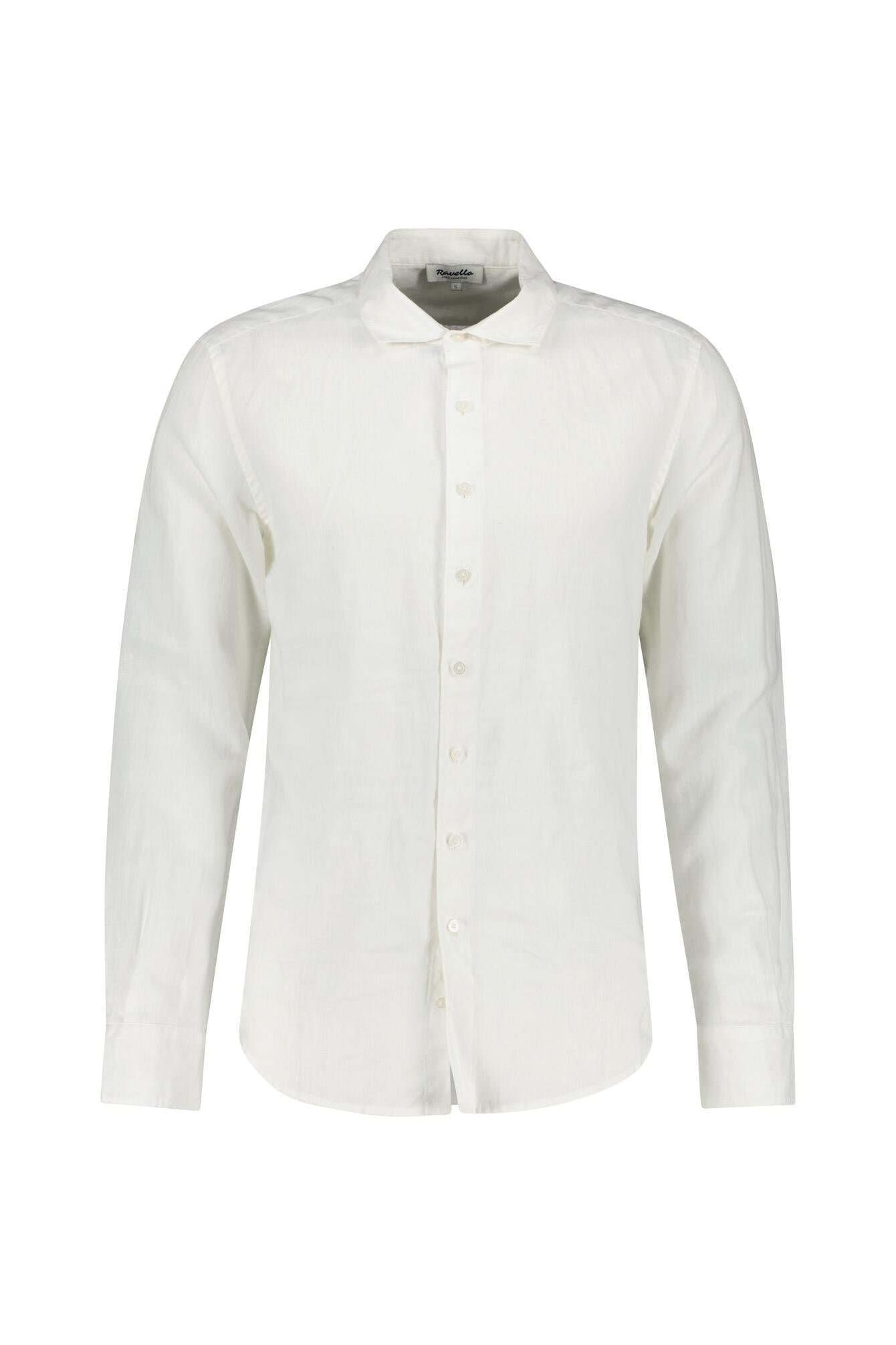 Leinenhemd Slim Fit - White - Weiß