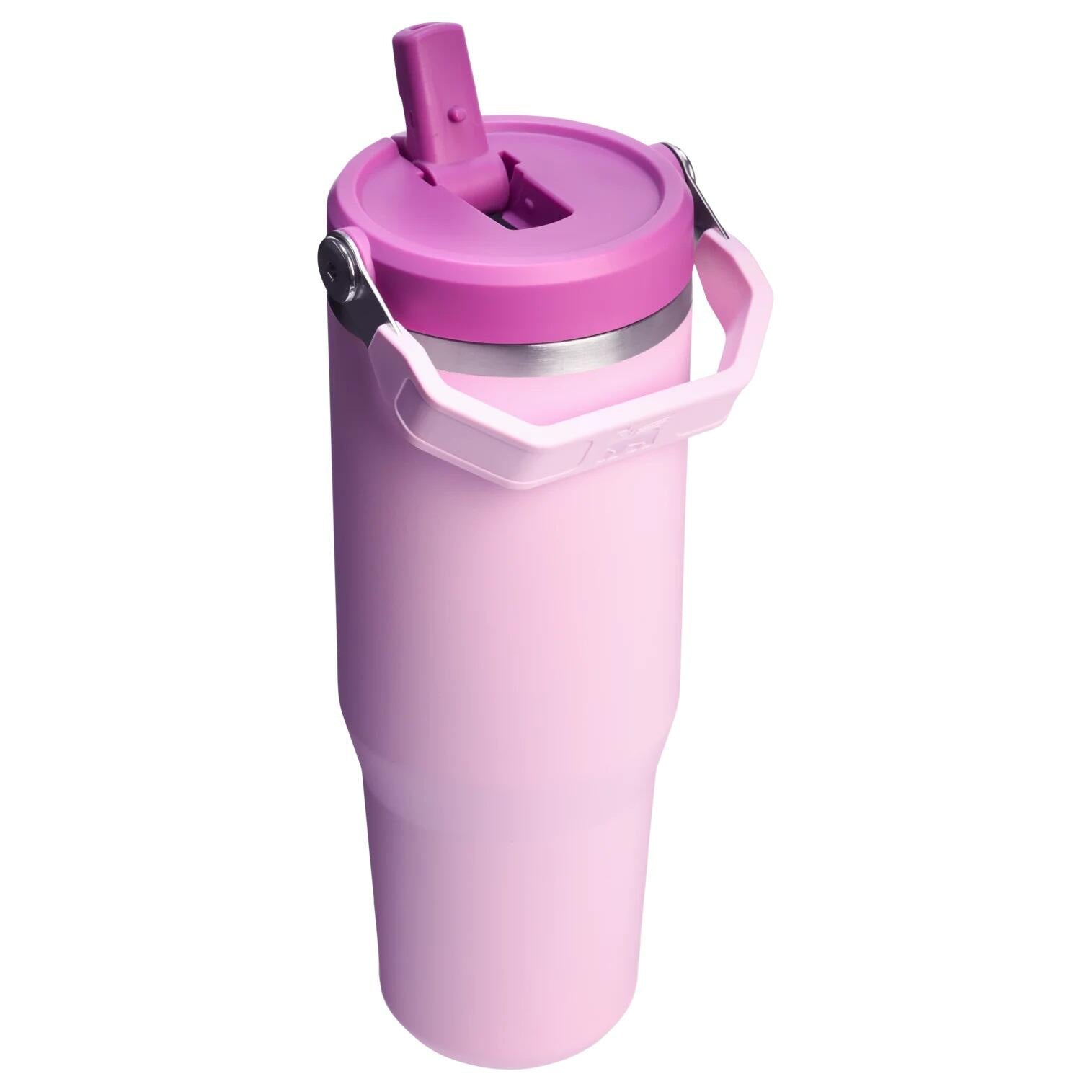 Thermoflasche ICEFLOW FLIP STRAW TUMBLER 0.89 L - Cherry Blossom - Pink