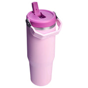 Thermoflasche ICEFLOW FLIP STRAW TUMBLER 0.89 L - Cherry Blossom - Pink