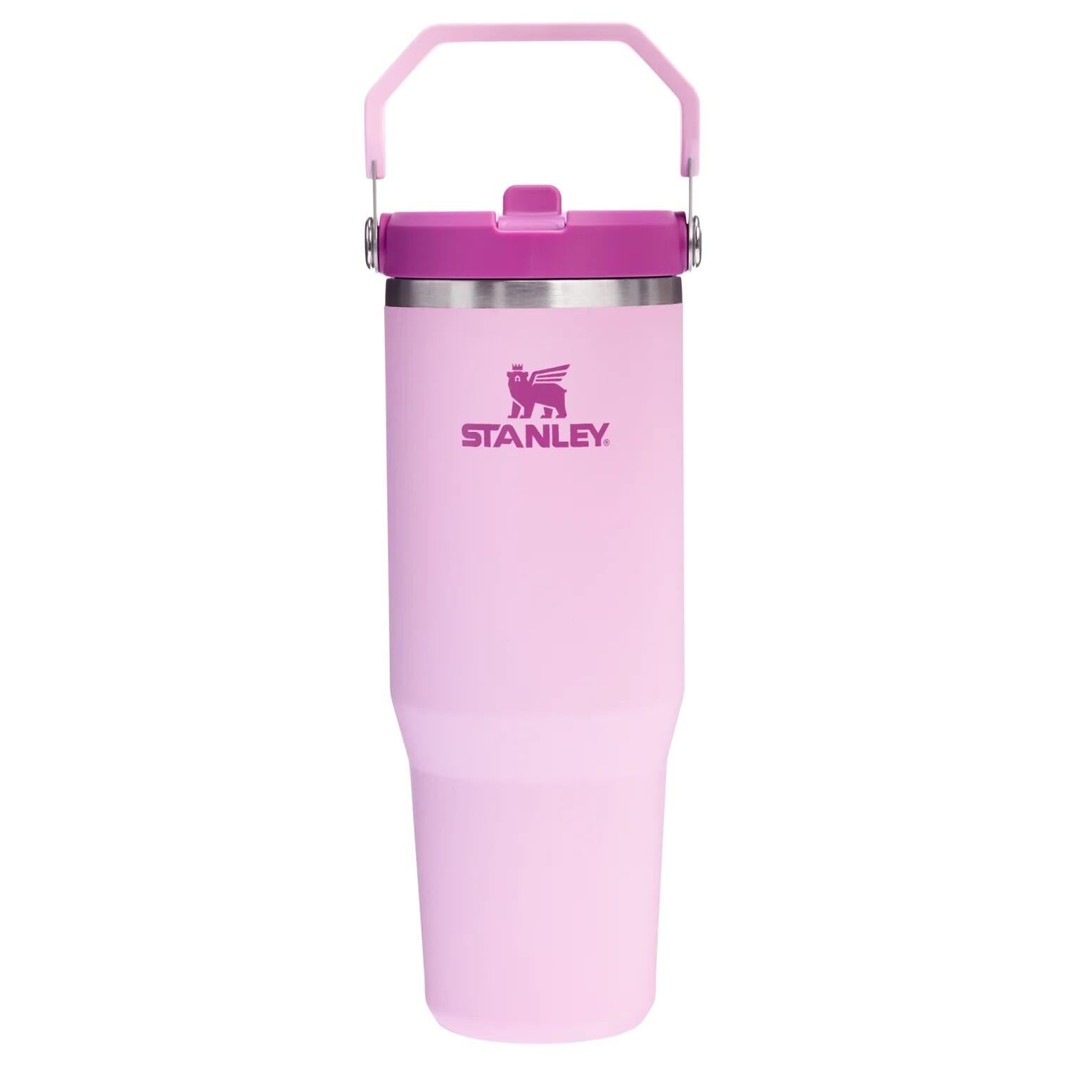 Thermoflasche ICEFLOW FLIP STRAW TUMBLER 0.89 L - Cherry Blossom - Pink