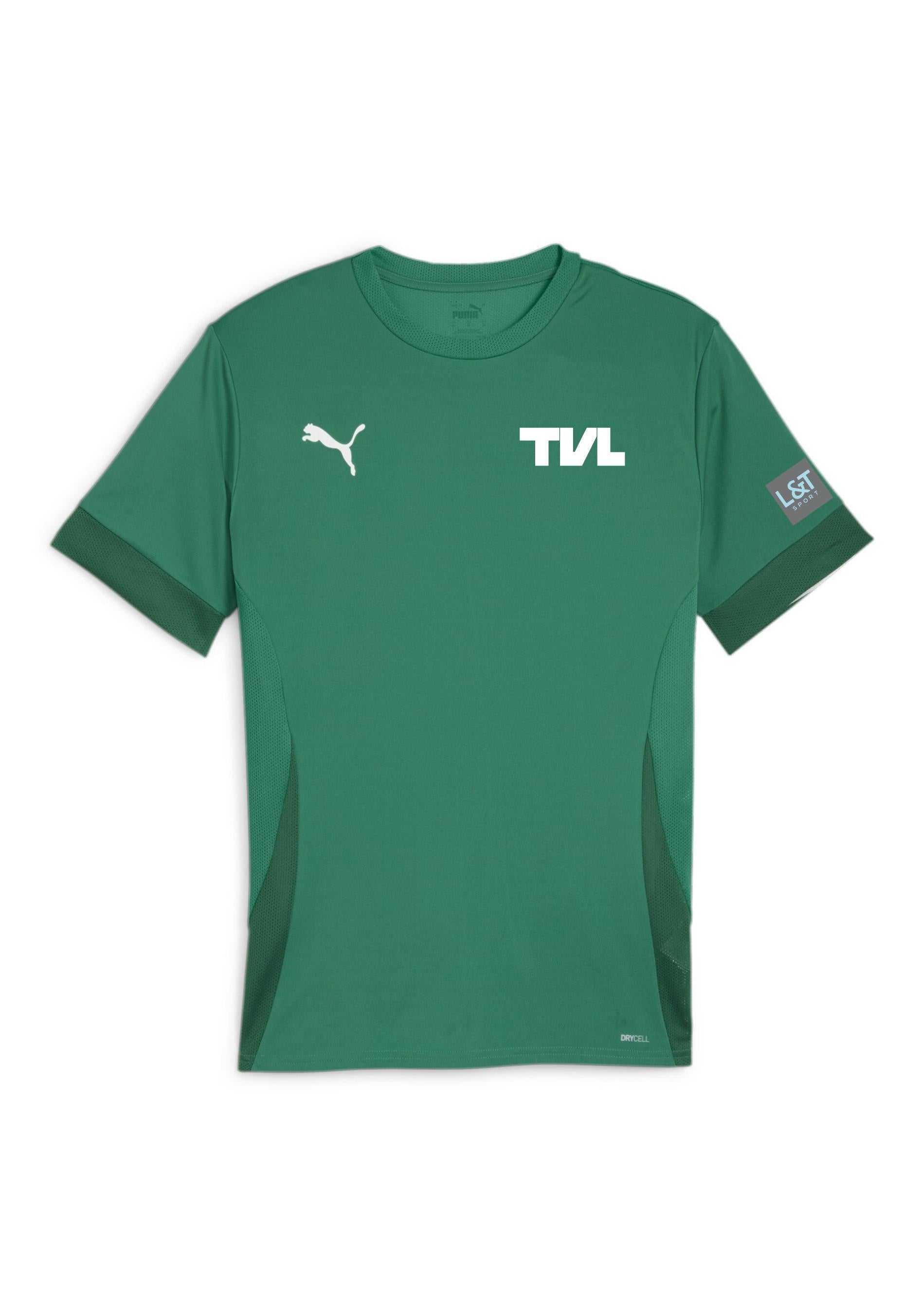 Kinder TV Lengerich Trainingsshirt - 005-Sport Green-PUMA White-Pow - Grün