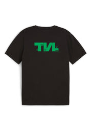 Kinder TV Lengerich T-Shirt - 003-PUMA Black-PUMA White - Schwarz