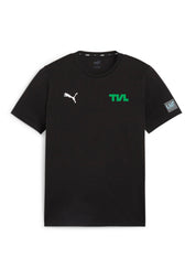 Kinder TV Lengerich T-Shirt - 003-PUMA Black-PUMA White - Schwarz