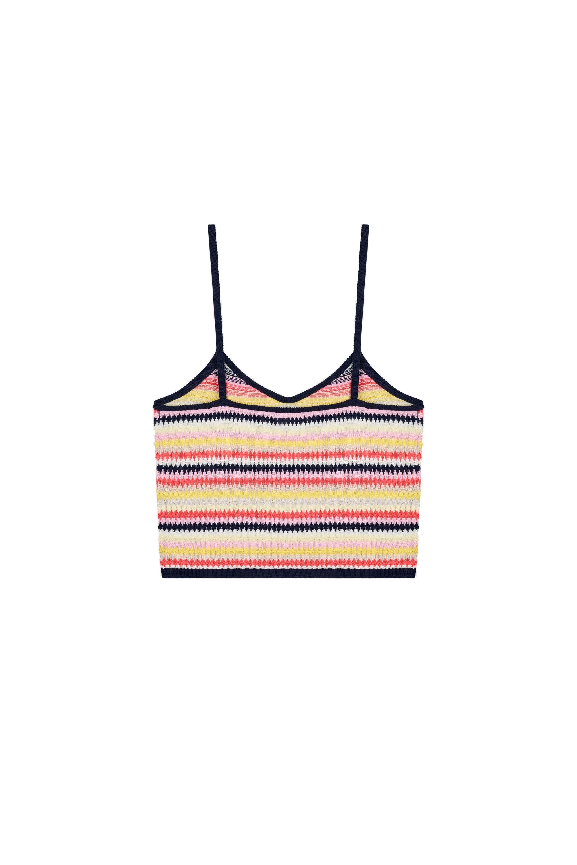 Strick-Top FEIJOA - Multicolor St - Mehrfarbig