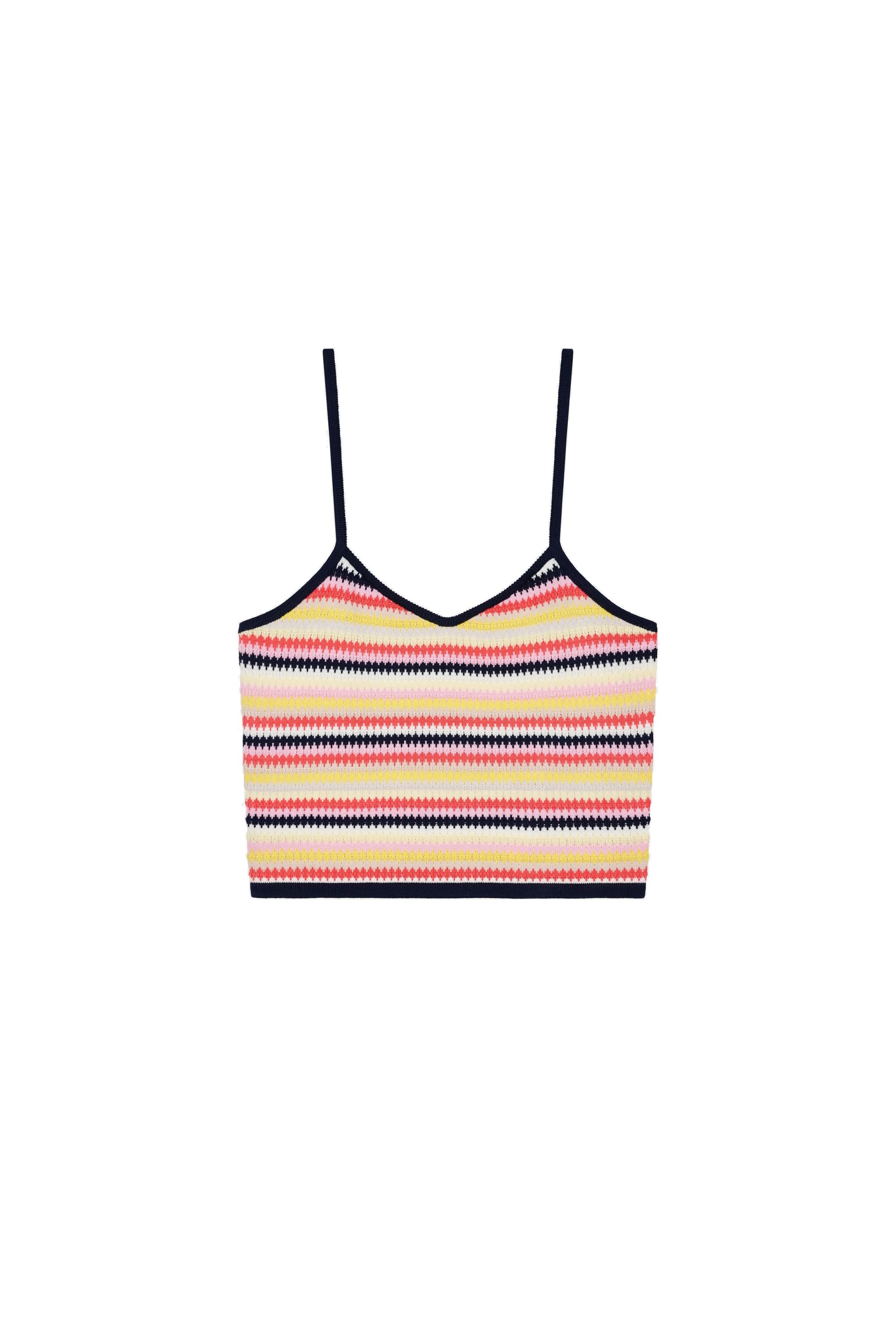 Strick-Top FEIJOA - Multicolor St - Mehrfarbig