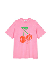 T-Shirt aus Baumwolle - Fuchsia Acid - Rosa