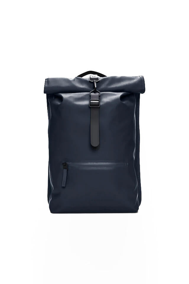 Rolltop-Rucksack - 47 Navy - Blau