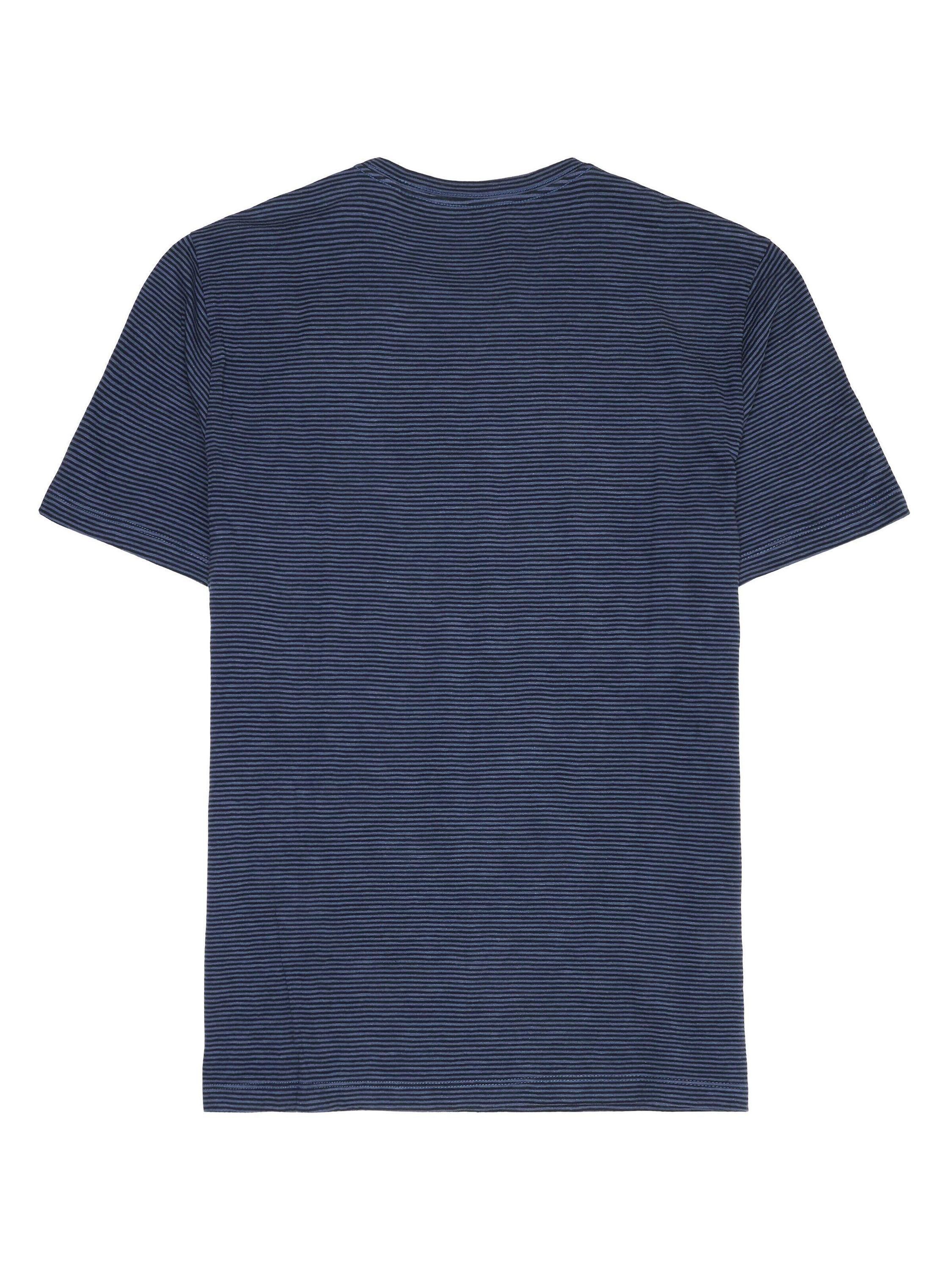 T-Shirt aus Baumwolle - 8036 Navy - Blau