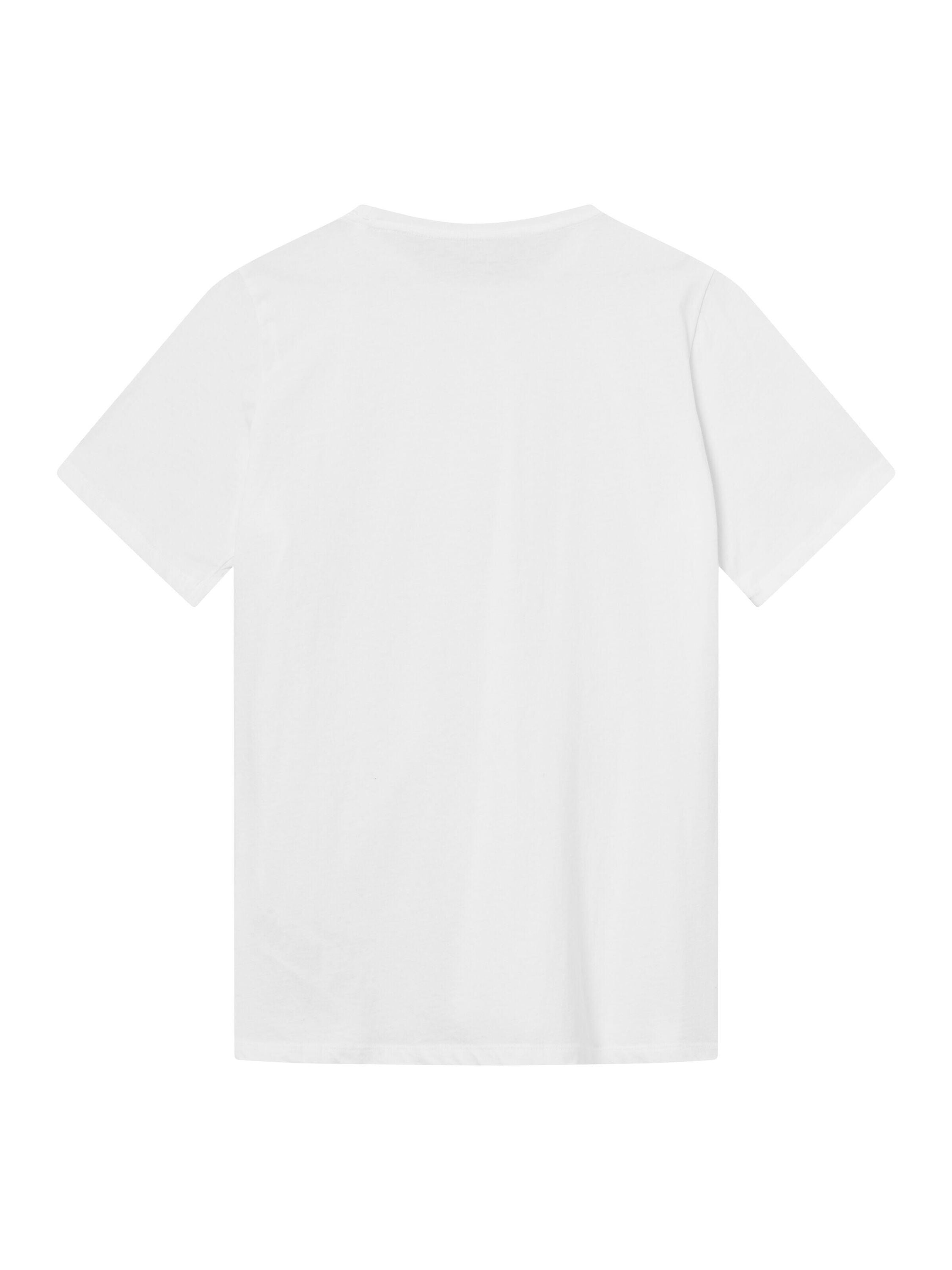 T-SHirt AGNAR aus Baumwolle - 1010 Bright White - Weiß