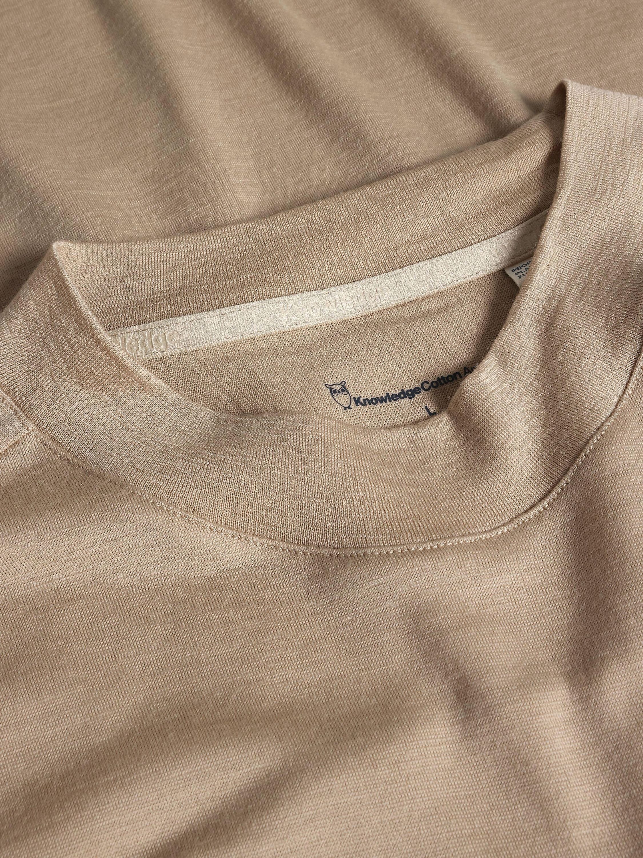 T-Shirt CLEAVER aus Merinowolle - 1228 Light Feather - Blau