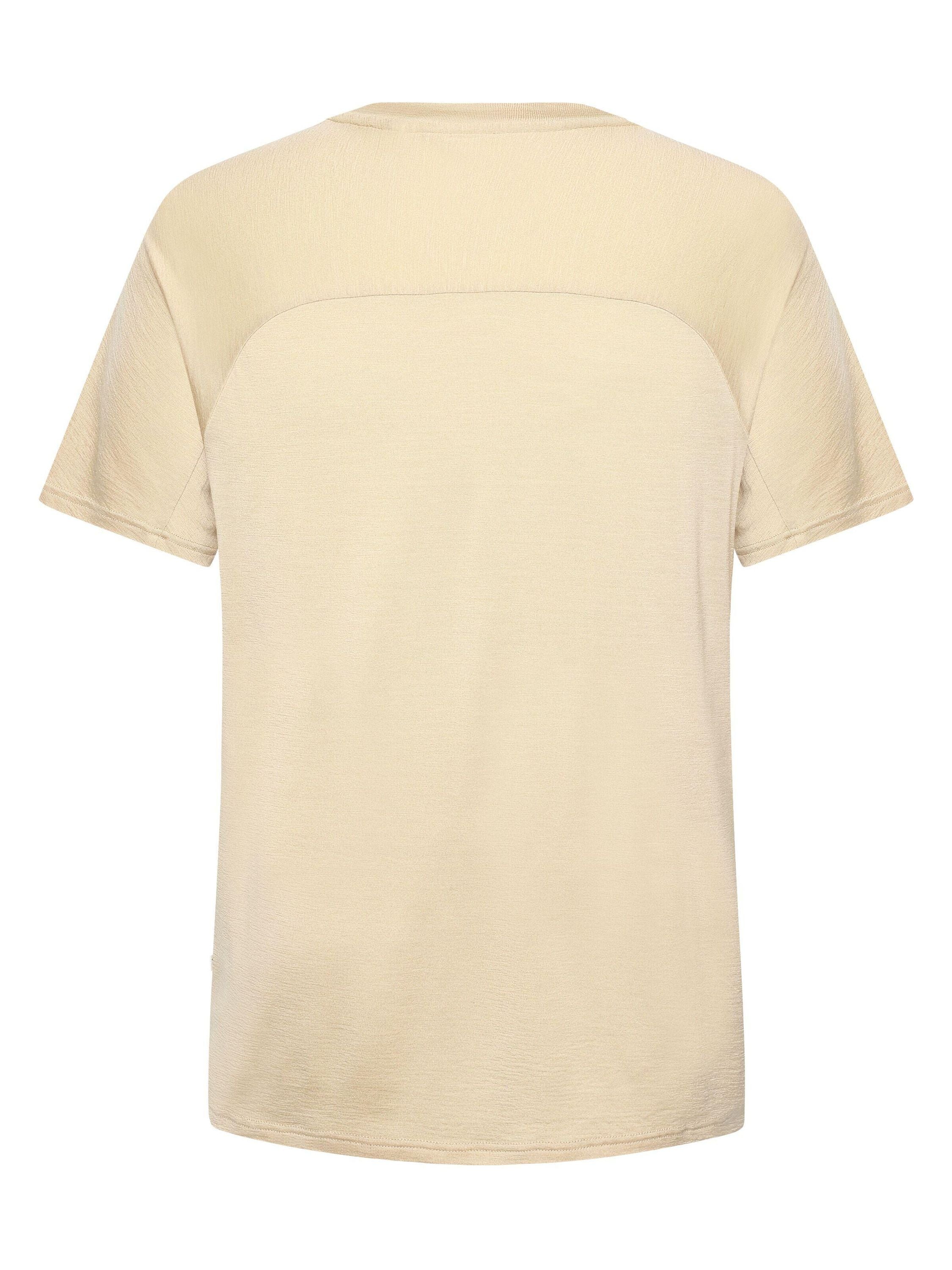 T-Shirt CLEAVER aus Merinowolle - 1228 Light Feather - Blau