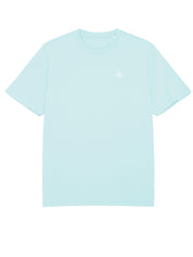 T-Shirt LOKE aus Baumwolle - 1480 Aqua - Blau