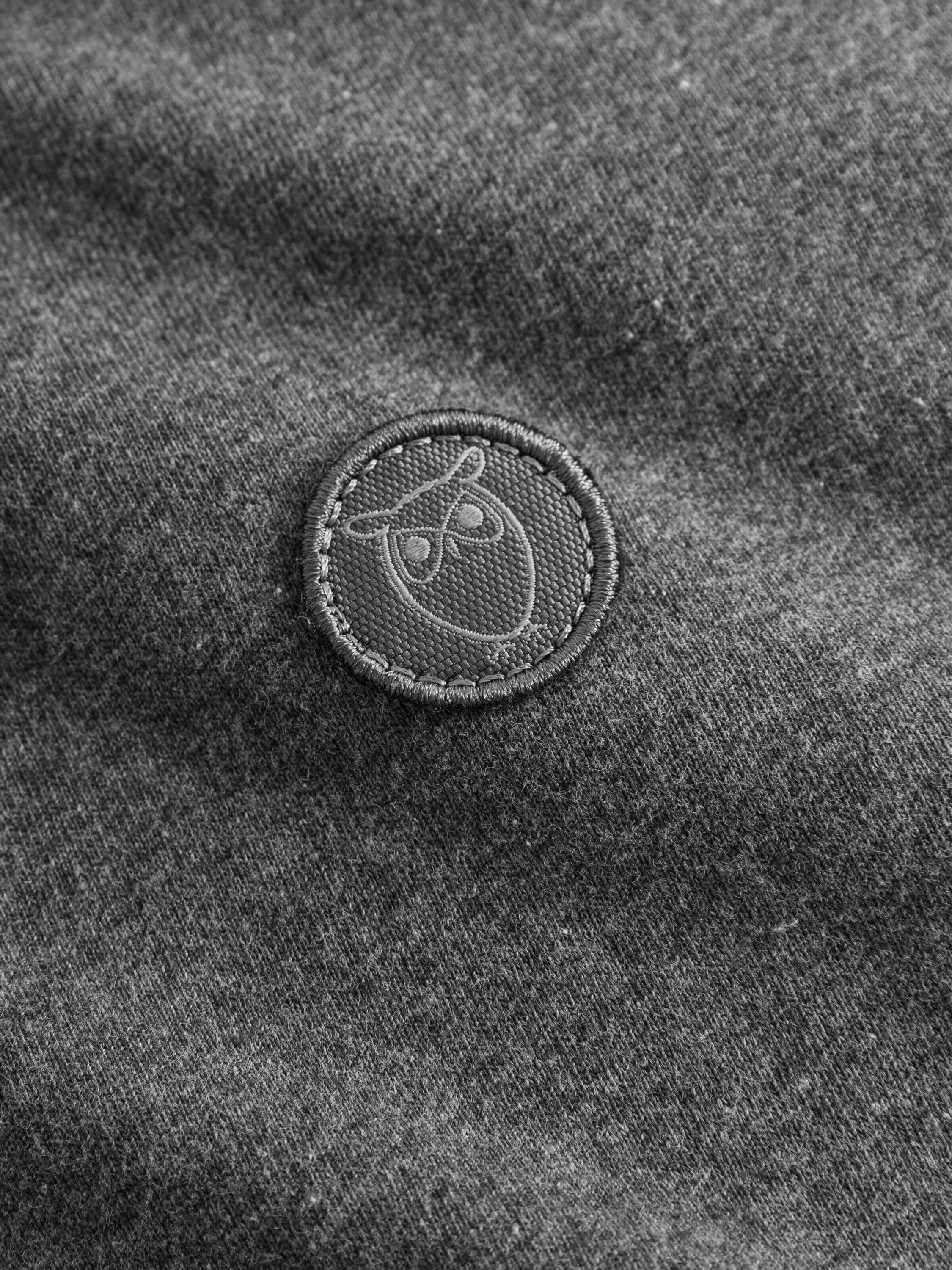 T-Shirt LOKE aus Baumwolle - 1073 Dark Grey - Grau