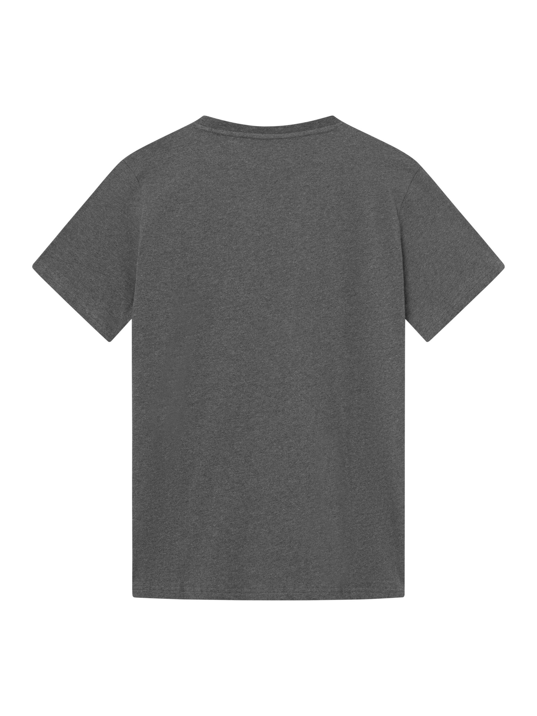 T-Shirt LOKE aus Baumwolle - 1073 Dark Grey - Grau