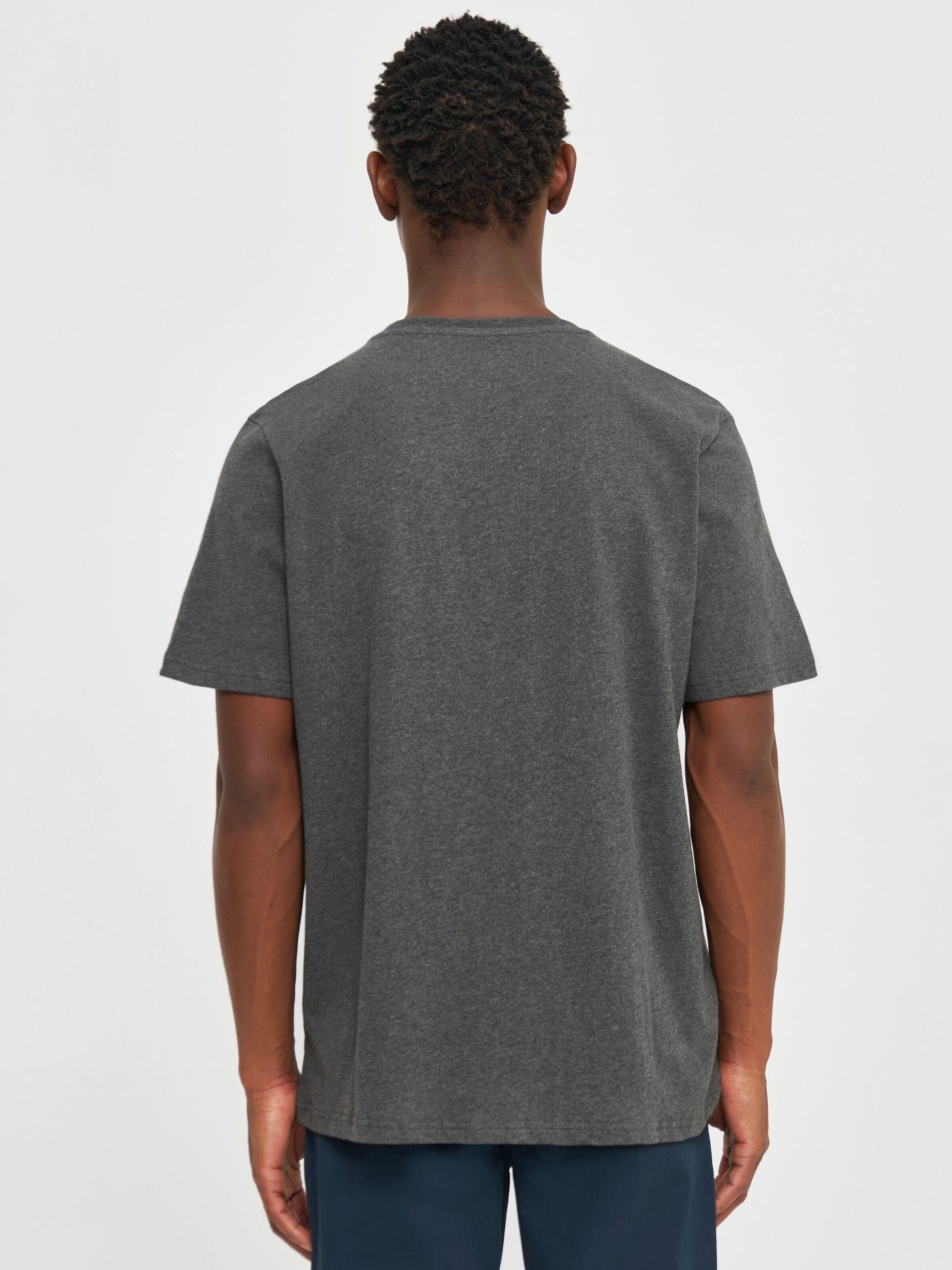 T-Shirt LOKE aus Baumwolle - 1073 Dark Grey - Grau