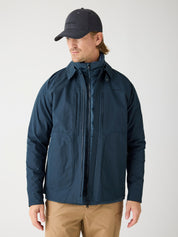 Canvas-Jacke VENT 200 - 1001 Total Eclipse - Blau