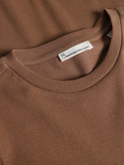 T-Shirt aus Rippstrick - 1019 Tuffet - Braun