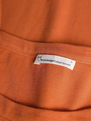 Top aus Rippstrick - 1481 Langoustino - Orange