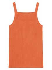 Top aus Rippstrick - 1481 Langoustino - Orange
