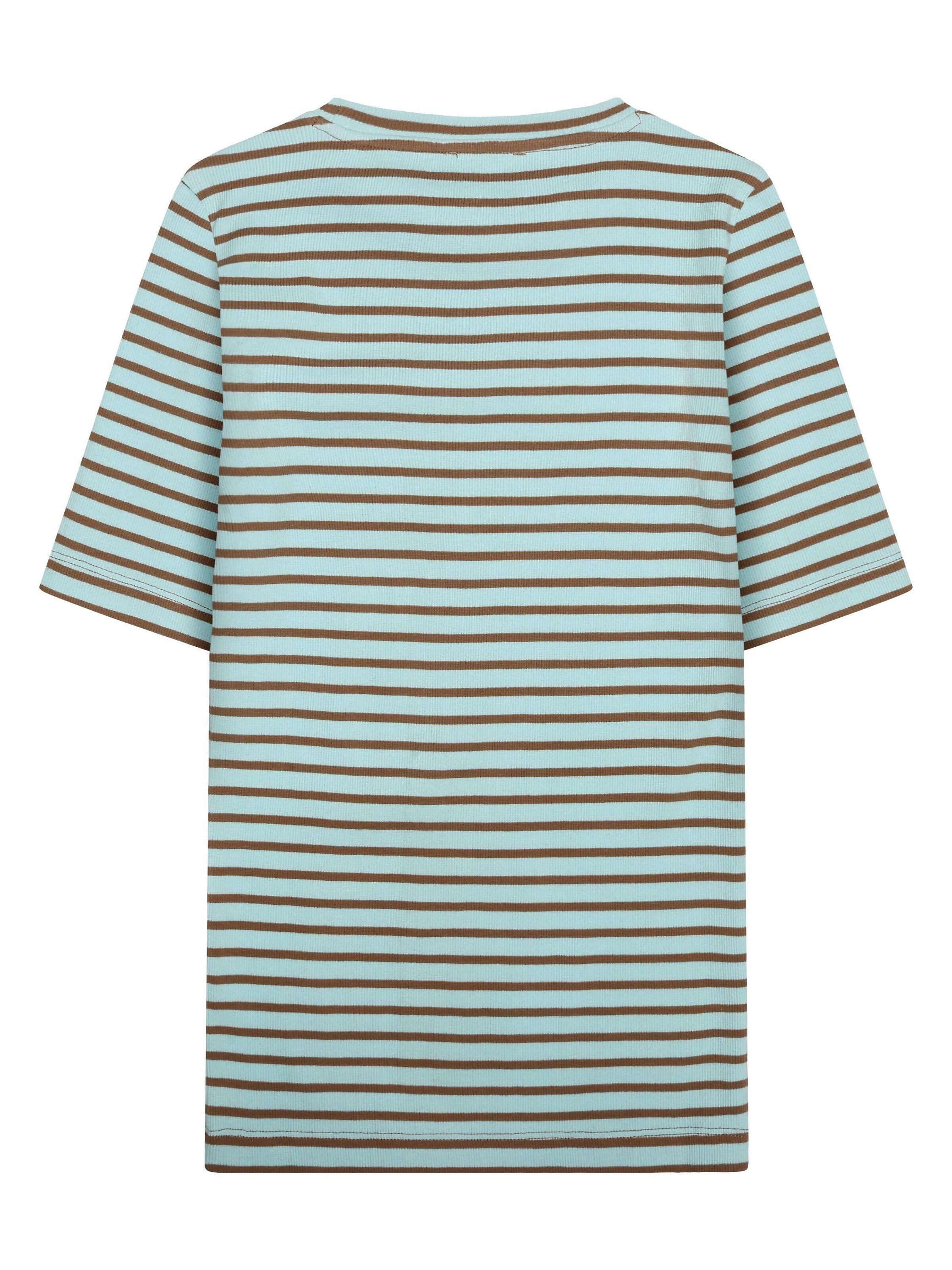 T-Shirt aus Baumwolle - 8034 Light Blue - Blau