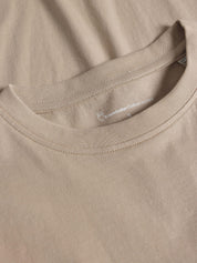 T-Shirt aus Baumwolle - 1228 Gray - Beige