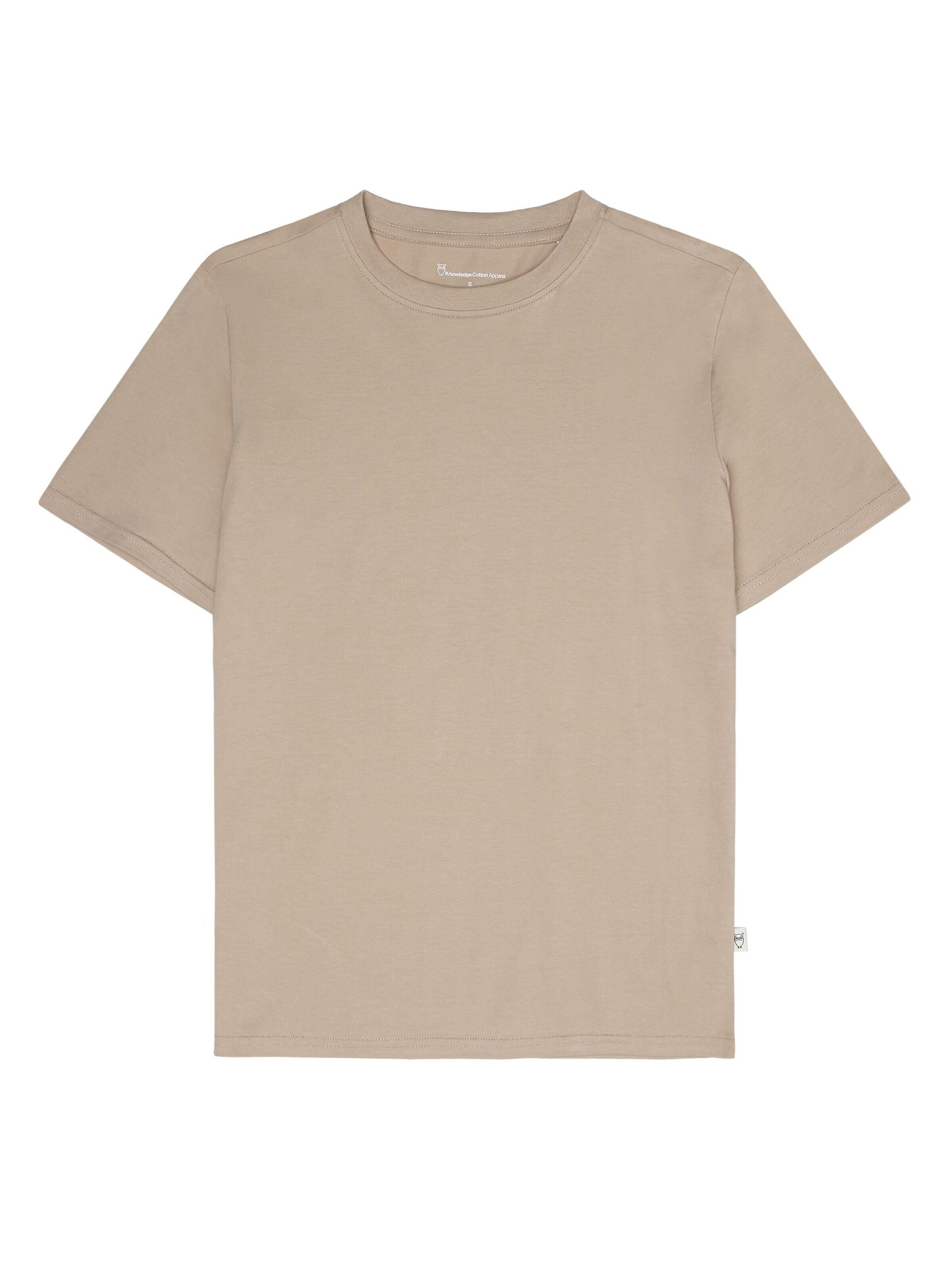 T-Shirt aus Baumwolle - 1228 Gray - Beige